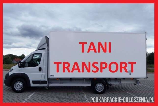 Transport rzeczy mebli gabarety przewozy auto dostawcze Rzeszów transport - Ogłoszenia Całe Podkarpackie